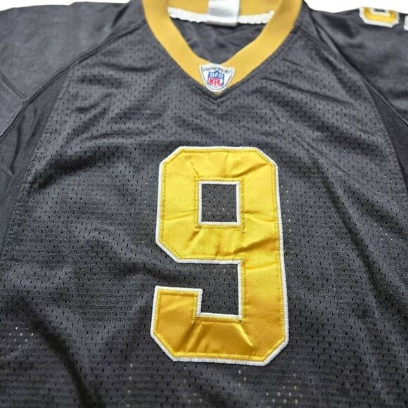 NFL New Orleans Saints Brees On Field Reebok Jersey XL 16/18 youth - Picture 3 of 5